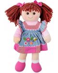 Мека кукла Bigjigs - Мелъди, с рокличка, 34 cm - 1t