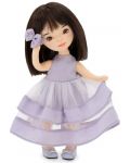 Мека кукла Orange Toys Sweet Sisters - Лилу с лилава рокля, 32 cm - 1t