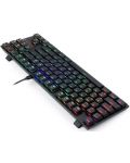 Механична клавиатура Redragon - K607 APS TKL, Blue, RGB, черна - 3t