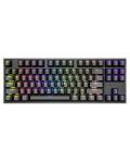 Механична клавиатура Genesis - Thor 404 TKL, Kailh box brown, RGB, черна - 1t