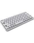 Механична клавиатура RAPOO - Ralemo Pre 5 White Multi-Mode,TKL, LED, бяла - 3t