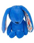 Мека играчка за гушкане Bali Bazoo - Rabbit, 32 cm, синя - 1t