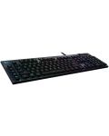 Механична клавиатура Logitech - G815, US Layout, Тactile, черна - 1t