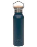 Метална бутилка Lassig - Adventure, 460 ml, синя - 1t