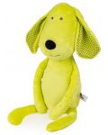 Мека играчка за гушкане Bali Bazoo - Dog, 58 cm, зелена - 2t