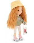 Мека кукла Orange Toys Sweet Sisters - Съни със зелен пуловер, 32 cm - 4t