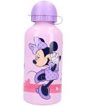 Алуминиева бутилка Vadobag Let's Eat - Minnie Mouse, 500 ml - 1t