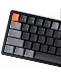 Механична клавиатура Keychron - K12, безжична, Blue, RGB, сива - 3t