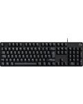 Механична клавиатура Logitech - G413 SE, tactile, LED, черна - 1t