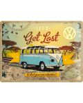 Метална табелка Nostalgic Art VW - Let's Get Lost - 1t