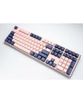 Механична клавиатура Ducky - One 3 Fuji, MX Black, розова/синя - 3t