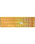Механична клавиатура Ducky - One 3 Yellow, MX Red, жълта - 1t
