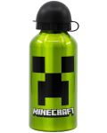 Метална бутилка Stor Minecraft - 400 ml - 1t
