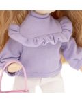 Мека кукла Orange Toys Sweet Sisters - Съни с лилав пуловер, 32 cm - 5t
