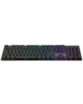 Механична клавиатура Redragon - Apas Pro, безжична, Blue, RGB, черна - 1t