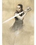 Метален постер Displate - Star Wars: Rey - 1t