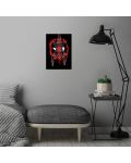 Метален постер Displate - Deadpool: Hang in There - 4t