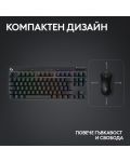 Механична клавиатура Logitech - G Pro X TKL, безжична, GX, черна - 7t