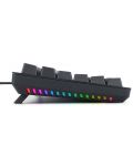 Механична клавиатура Redragon - K598KNS, безжична, Brown, RGB, черна - 4t