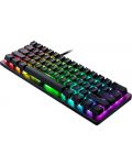 Механична клавиатура Razer - Huntsman V3 Pro Mini US, Optical , RGB, черен - 2t