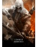 Метален постер Displate - Assassin's Creed 3 - Connor - 1t