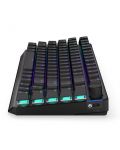 Механична клавиатура Endorfy - Thock 75%, безжична, Red, RGB, черна - 7t