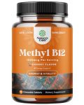 Methyl B12, 1000 mg, 90 дъвчащи таблетки, Nature's Craft - 1t
