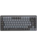 Механична клавиатура Logitech - MX Mechanical Mini for Mac, графит - 1t