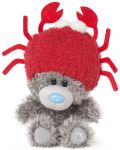 Плюшена играчка Me To You - Мече Dinky Crab, с шапка рак - 1t