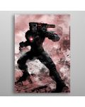 Метален постер Displate - Marvel: War Machine - 3t