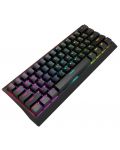 Механична клавиатура Marvo - KG962G, Red, RGB, черна - 6t