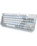 Механична клавиатура ASUS - ROG Strix Scope NX TKL, RGB, бяла/сива - 3t