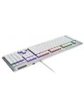 Механична клавиатура Logitech - G815 LIGHTSYNC, Tactile, RGB, бяла - 3t