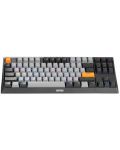Механична клавиатура Marvo - KG980-B, Blue switches, RGB, черна - 3t