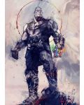 Метален постер Displate - Avengers: Infinity War - Infinity Gauntlet - 1t