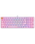 Механична клавиатура Glorious - GMMK 2 Full-Size, Fox, RGB, розова - 1t