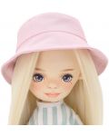 Мека кукла Orange Toys Sweet Sisters - Мия с гащеризон на райета, 32 cm - 4t
