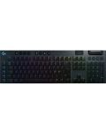 Механична клавиатура Logitech - G915, Tactile, US, черна - 1t