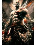 Метален постер Displate - God of War - Kratos - 1t
