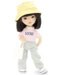 Мека кукла Orange Toys Sweet Sisters - Лилу с широки дънки, 32 cm - 3t
