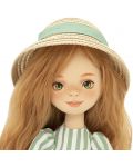 Мека кукла Orange Toys Sweet Sisters - Съни в карирана рокля, 32 cm - 4t