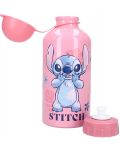 Алуминиева бутилка Vadobag Let's Eat - Stitch, 500 ml - 2t