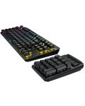 Механична клавиатура ASUS - ROG Claymore II, RX Red, RGB, черна - 4t