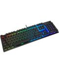 Механична клавиатура Corsair - K60 Pro, Cherry Viola, RGB, черна - 2t