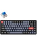 Механична клавиатура Keychron - K2 Pro, H-S, Clicky, RGB, черна - 2t