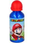Метална бутилка Stor Super Mario - 400 ml - 1t