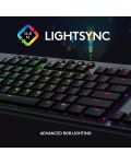 Механична клавиатура Logitech - G915, US Layout, Clicky, черна - 9t