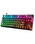 Механична клавиатура SteelSeries - Apex 9 TKL US, OptiPoint, RGB, черна - 2t