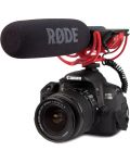 Микрофон Rode - VideoMic Rycote, черен - 4t