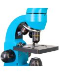 Микроскоп Levenhuk - Rainbow 50L, 40–800x, Azure - 5t